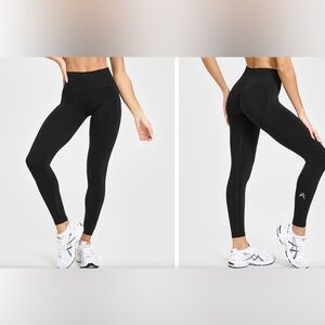 Women's Black High-Waisted Leggings